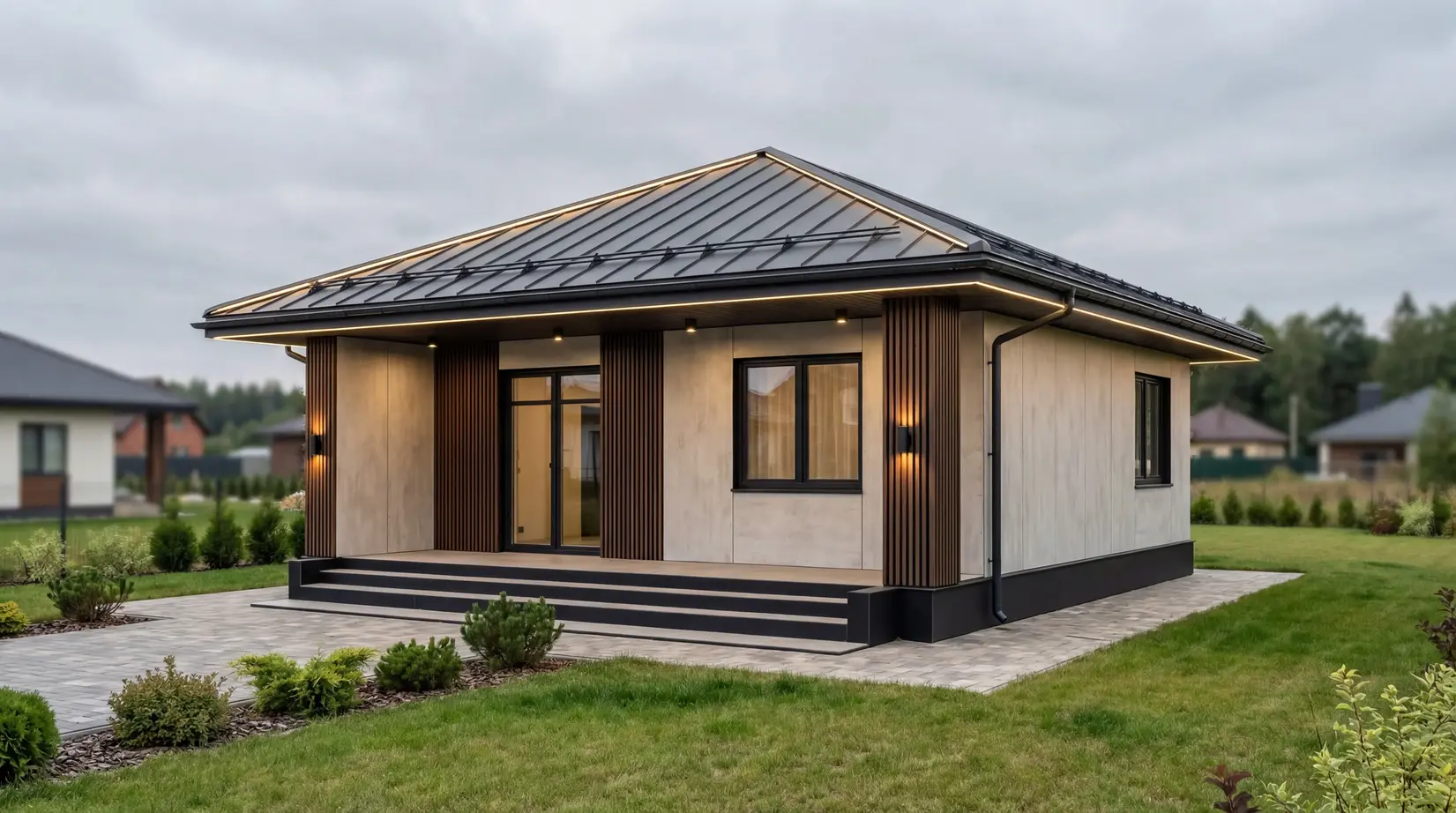 Одноэтажные дома — кадр 6